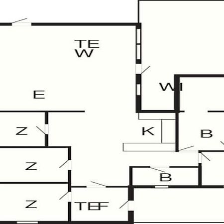 Holiday Home Lokken X Bagian luar foto