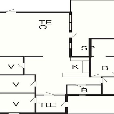 Holiday Home Lokken X Bagian luar foto